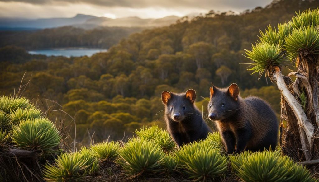 Flora i fauna Tasmanii