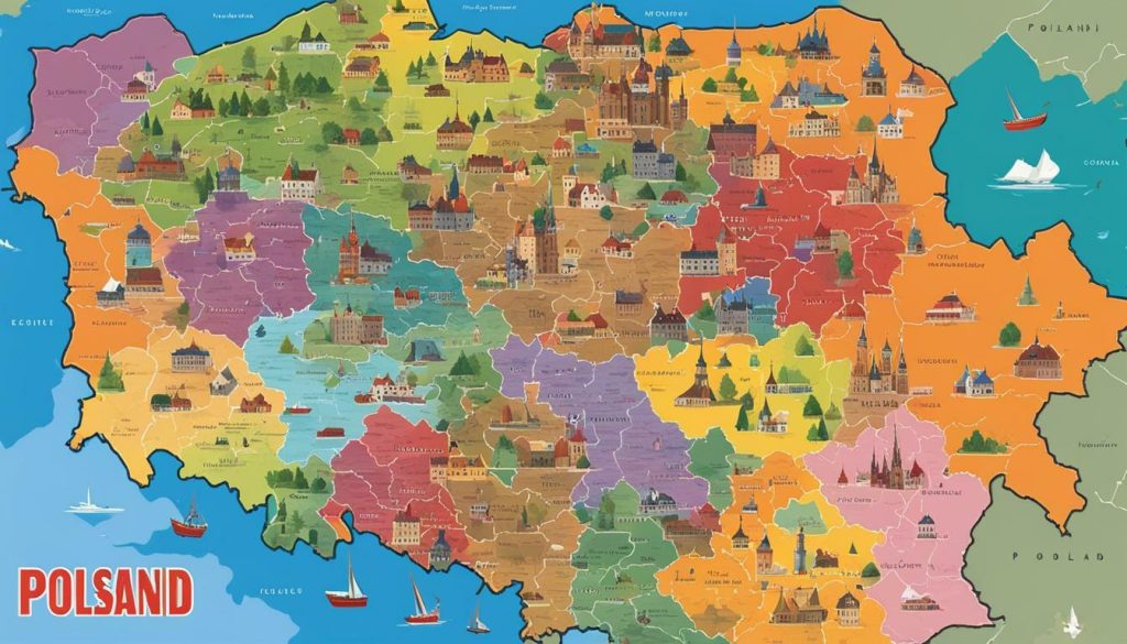 mapy miast w Polsce